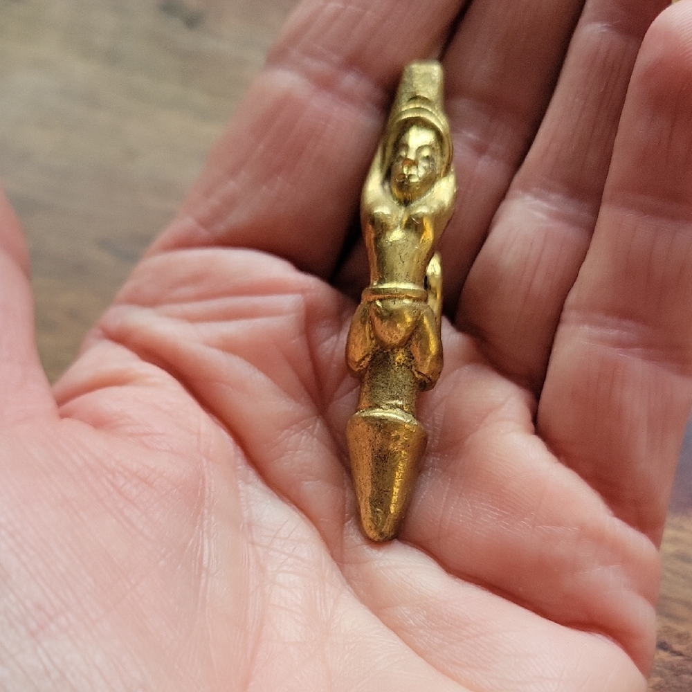 Brass Fertility God